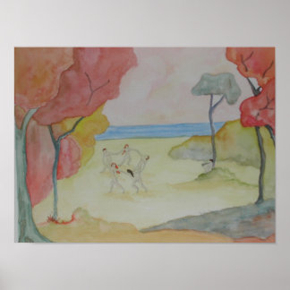 Livet (efter Matisse) Poster