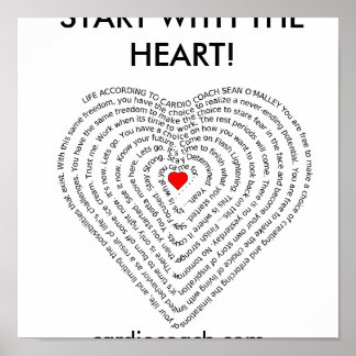 Livet enligt Cardio Coach Poster