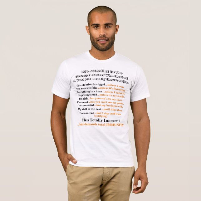 Livet enligt korrupt Traitor......... T Shirt (Hel framsida)