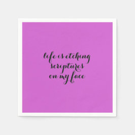 Livet Etching 2 Pappersservett