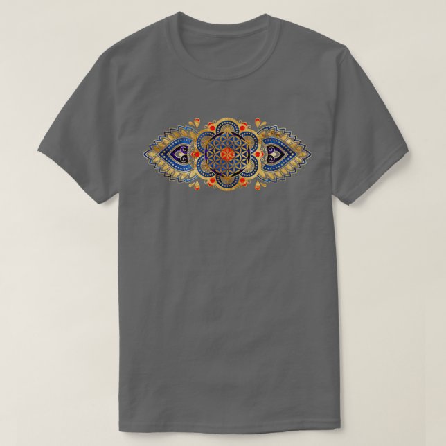 Livet färglös lyxprydnad t shirt (Design framsida)