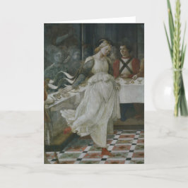 Livet för John the Baptist - Herods Banquet - Lipp Helgkort
