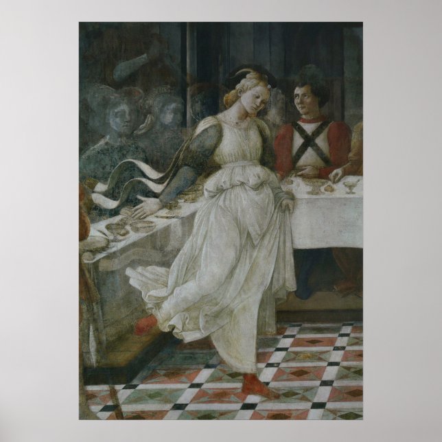 Livet för John the Baptist - Herods Banquet - Lipp Poster (Framsidan)