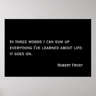 Livet fortsätter poster