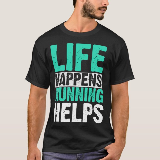 Livet fungerar som hjälp för Springerna T Shirt (Framsida)