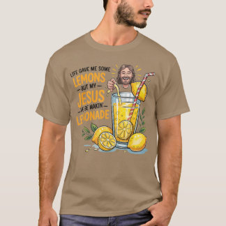 Livet gav mig några lektioner, men min Jesus Skapa T Shirt