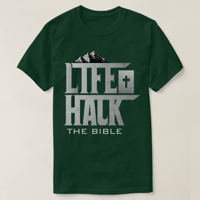 Livet hackar bibeln t shirt (Design framsida)