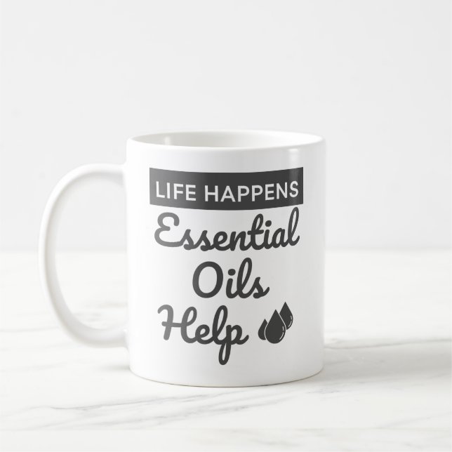 Livet händer: Essential Oils hjälper Mugg (Vänster)