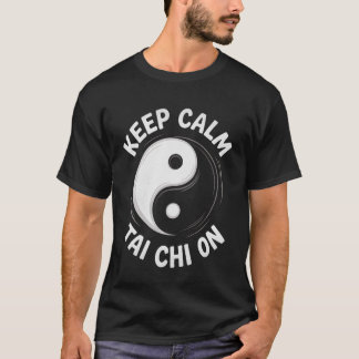 Livet Händer Håll Lugnt Tai Chi På Kampsport Yin T Shirt