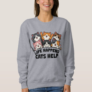 Livet Händer Katter Hjälper T Shirt