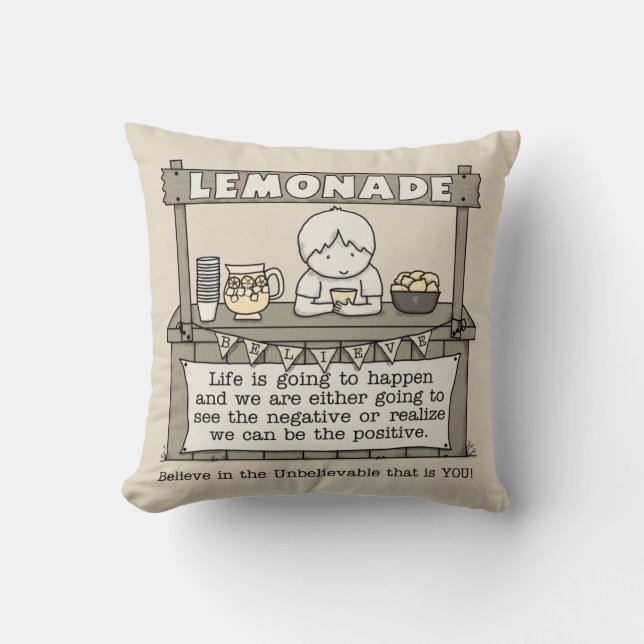 Livet händer kudde (Framsida)