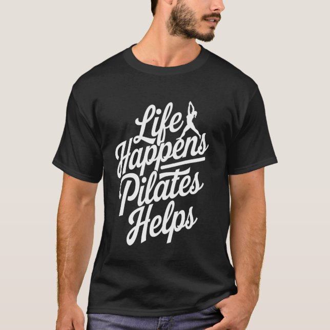 Livet Händer Pilates Hjälper T Shirt (Framsida)