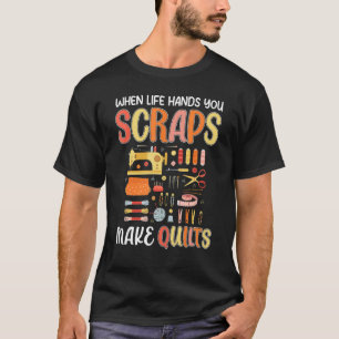 Livet Händer som du skrapar gör att kavlar syar T Shirt