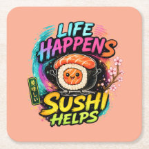 Livet händer Sushi hjälper