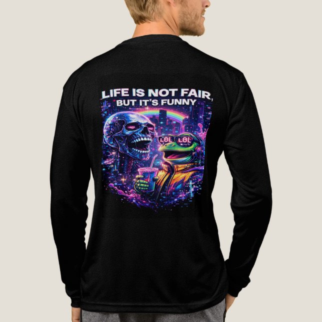 Livet händer  t shirt (Baksida)