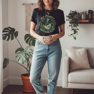 Livet Händer Trädgårdsskötsel Hjälper Vintage Träd T Shirt