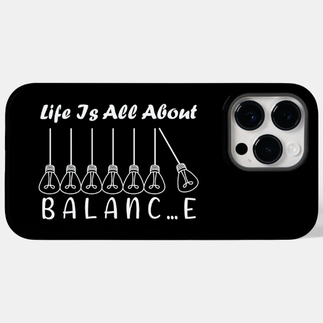 Livet handlar bara om att skapa balans i motivatio (Baksida (horisontell))