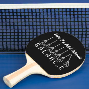 Livet handlar bara om att skapa balans i motivatio pingisracket