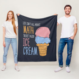 Livet handlar inte bara om matematik Det finns äve Fleecefilt