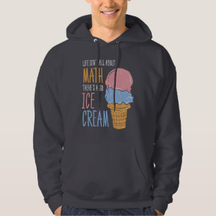 Livet handlar inte bara om Math Funny Calculus Gag Hoodie