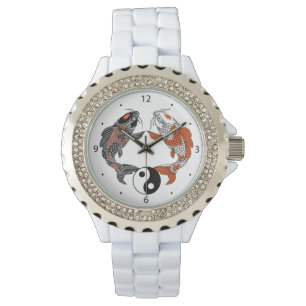Livet handlar om balans. Japansk karipfisk Armbandsur