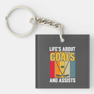 Livet handlar om mål och assisterar Hockey