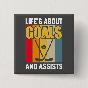 Livet handlar om mål och assisterar Hockey Knapp