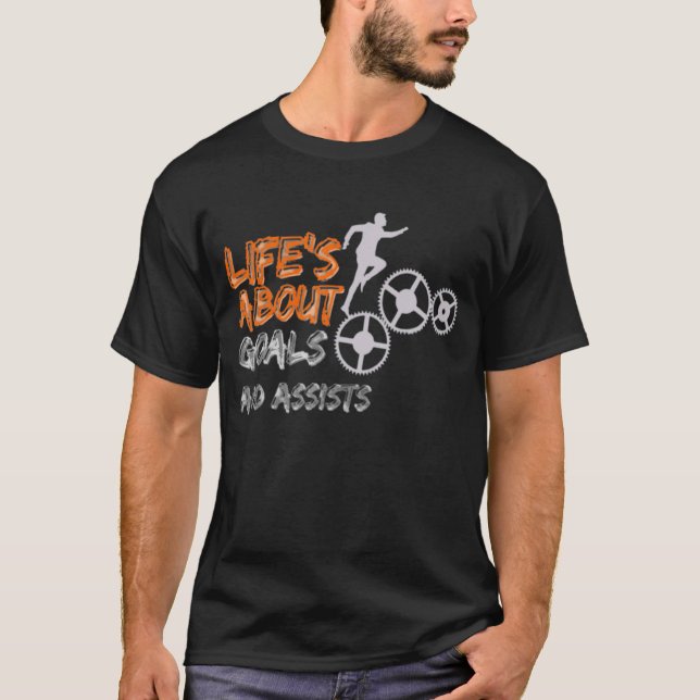 Livet handlar om målarspel t shirt (Framsida)