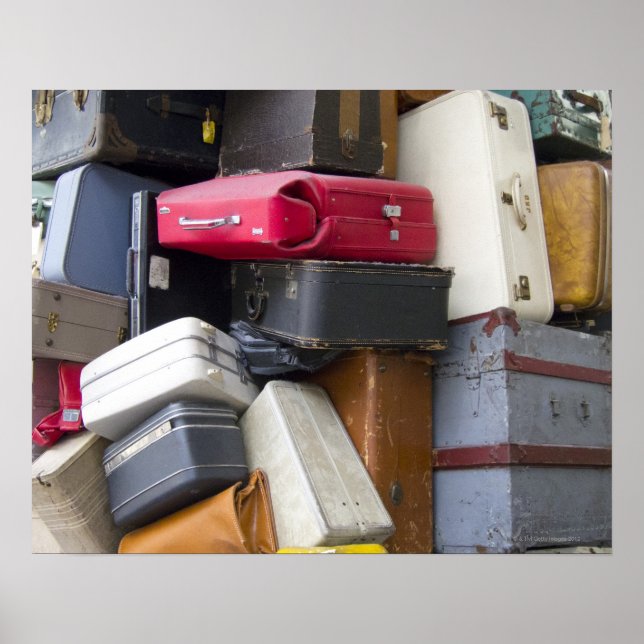 Livet har mycket bagage poster (Framsidan)