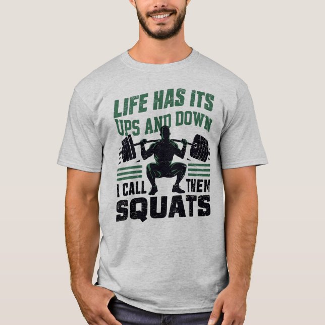 Livet har sina upp- och nedgångar  t shirt (Framsida)