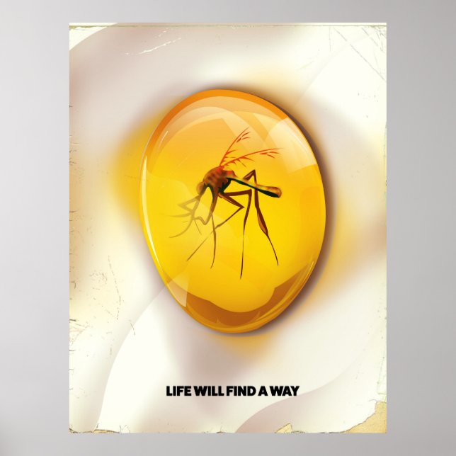 Livet hittar alltid en väg poster (Framsidan)