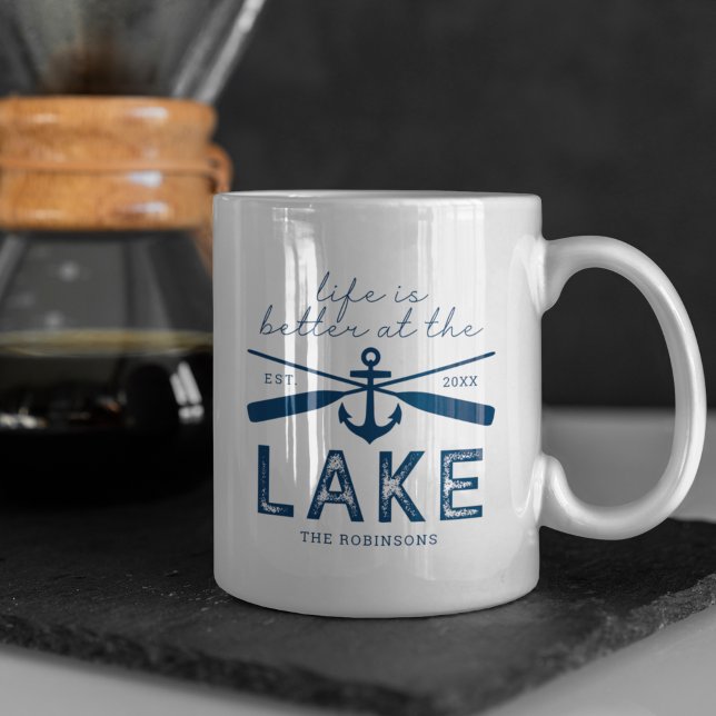Livet i bättre Sjö-familjen Namn Mugg (Skapare uppladdad)