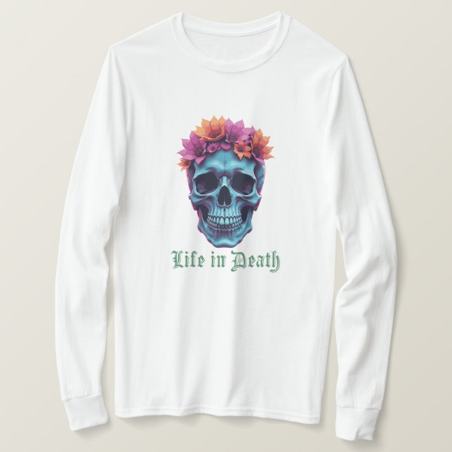Livet i döden, Bloom i Blue T Shirt (Design framsida)