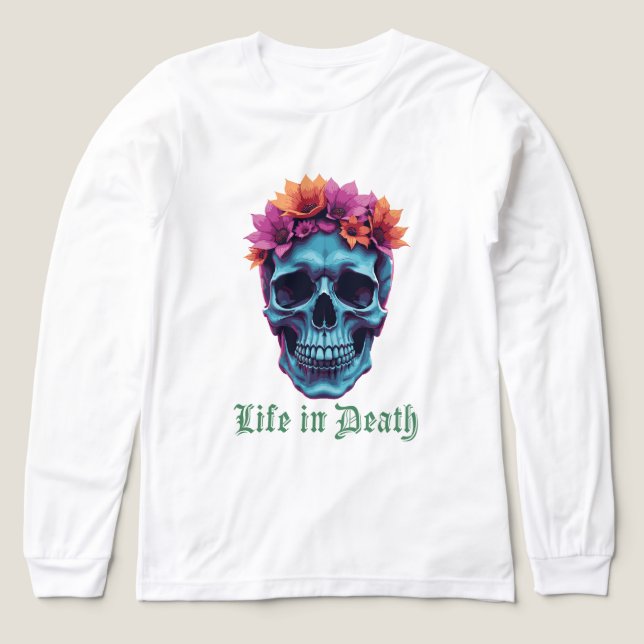 Livet i döden, Bloom i Blue T Shirt (Design framsida)