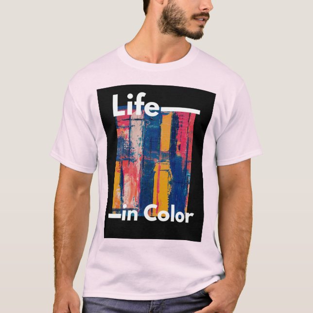 Livet i Färg T Shirt (Framsida)