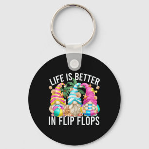 Livet i Flinflip flops är bättre för Beach Girls S Nyckelring