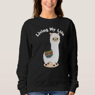 Livet i Guanaco Llama Vicuna Breeder Alpaca T Shirt
