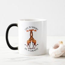 Livet i kaffet Mugg är Kort Giraffes utformning