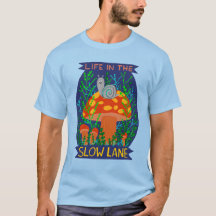 Livet i Lane Cute Snigel Mushroom