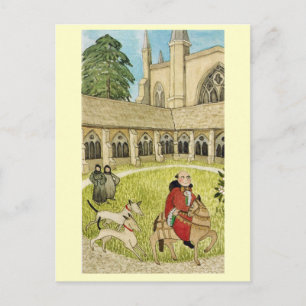 Livet i Merry England, Canterbury cathedral cloist Vykort