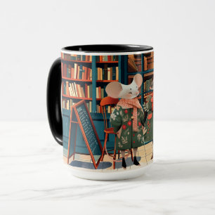 Livet i Mice Town - Booklovers Chitchat Mugg