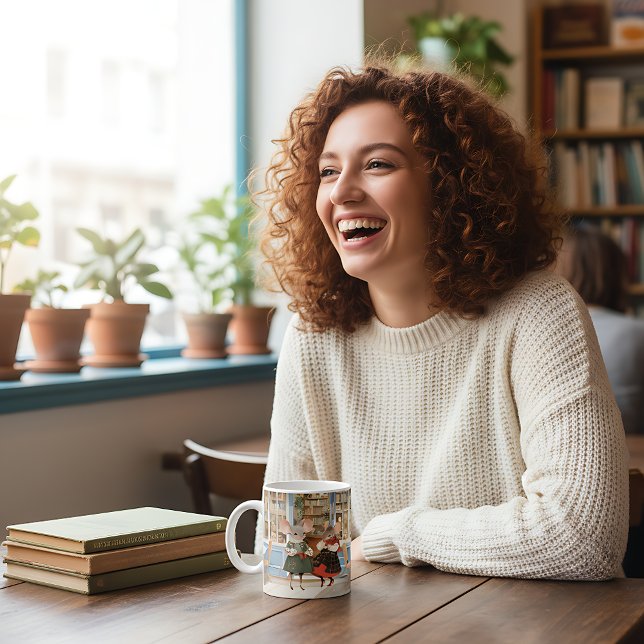 Livet i Mice Town - Girls Day Out Kaffemugg (Skapare uppladdad)