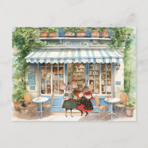 Livet i Mice Town - Girls Day Out Postcard Vykort