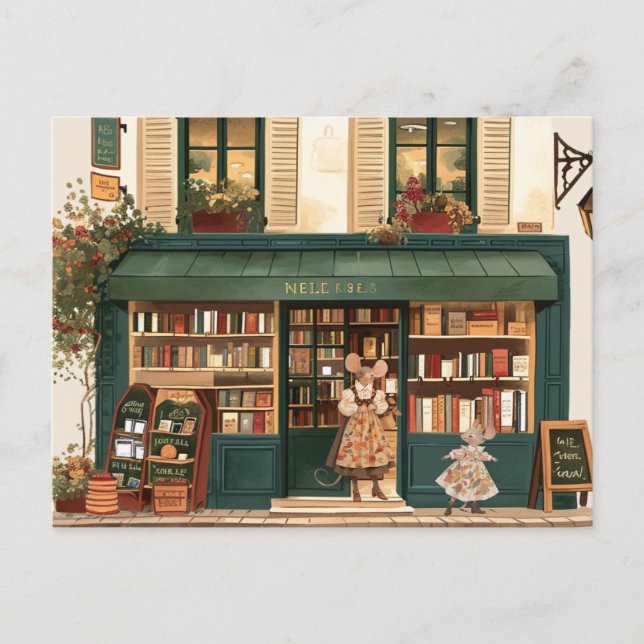 Livet i Mice Town - Little Ms Elody Vykort (Framsida)