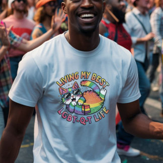 Livet i mitt bästa hbt-Q-T-Pride T Shirt