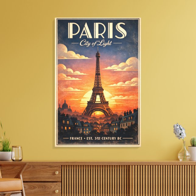Livet i Paris Canvastryck (Insitu (Vardagsrum))