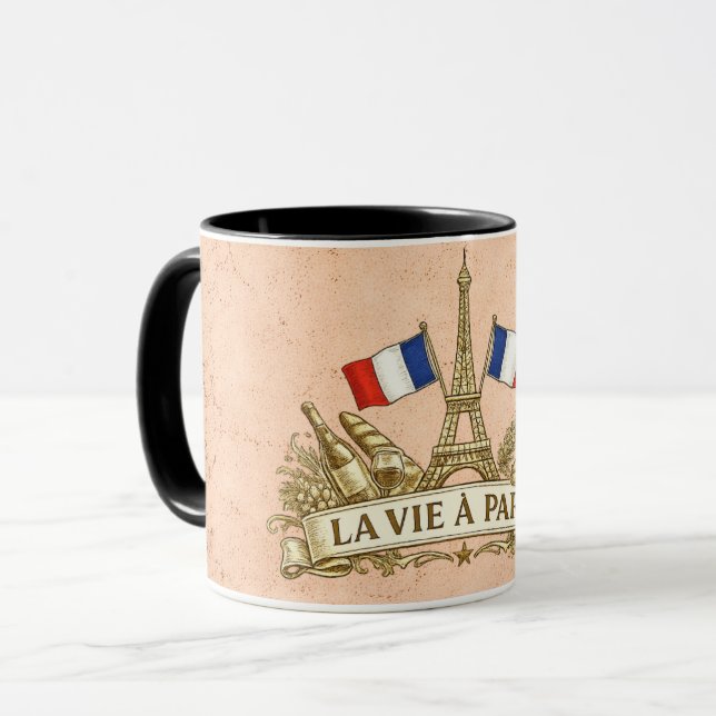 Livet i Paris Mugg (Framsida vänster)