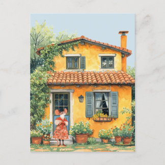 Livet i serien Mice Town - sommaruppehåll Vykort