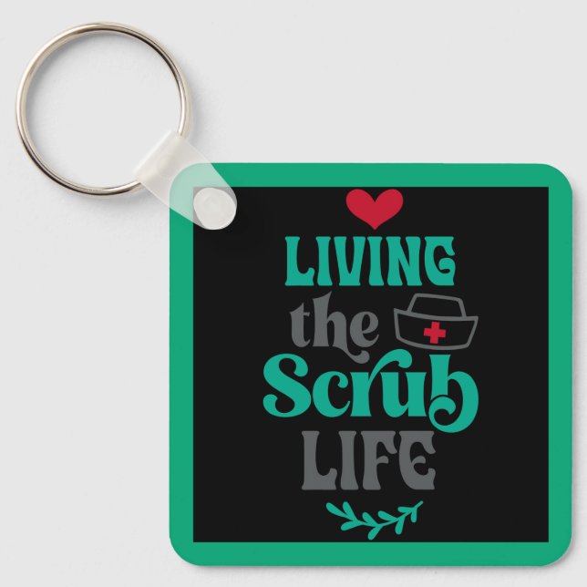 Livet i Skrubben Nyckelring (Framsida)