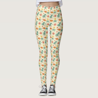 Livet i tropikerna är naturens symfoni leggings